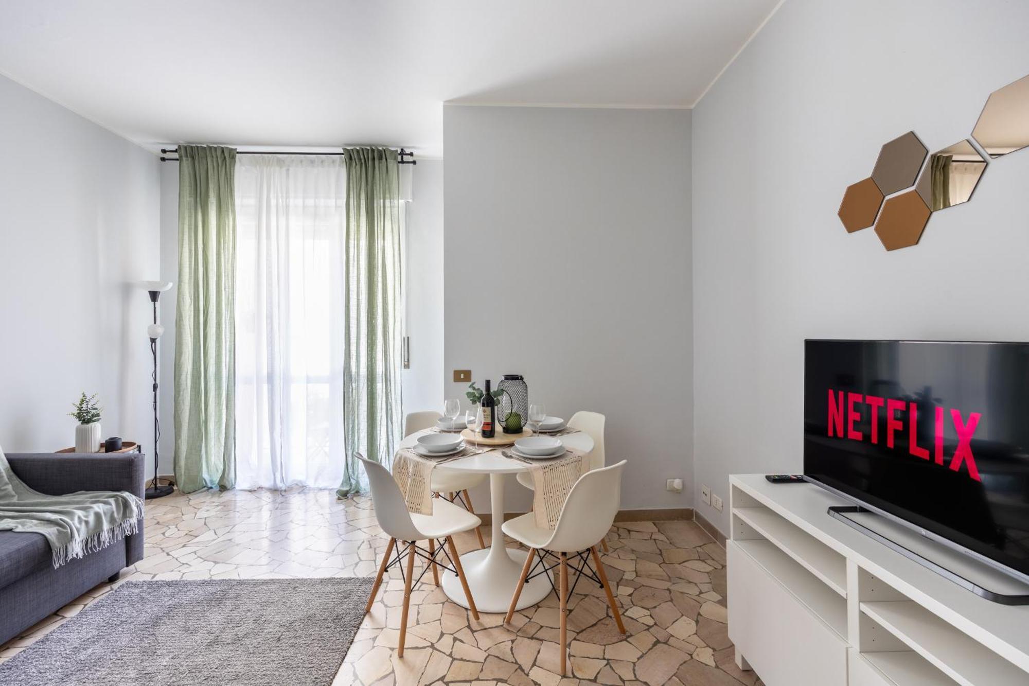8 Min Dalla Metro Casa Elegante Con Netflix E Wifi Milán Exteriér fotografie